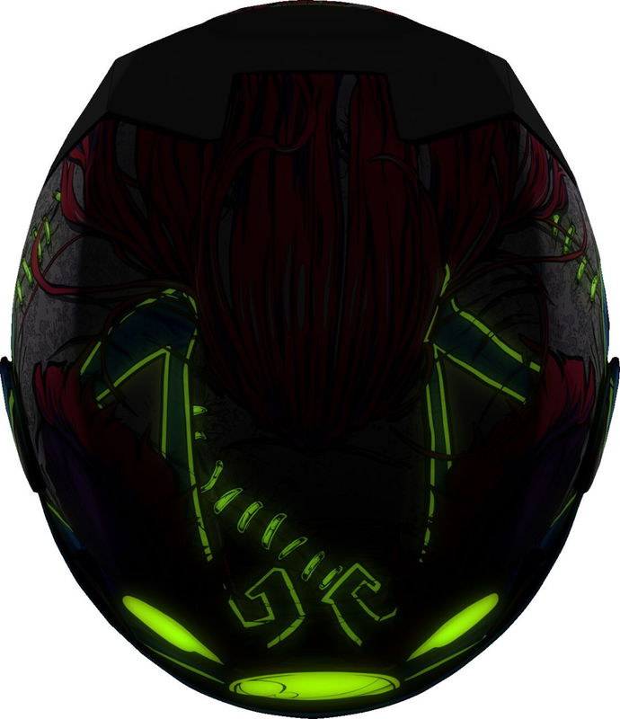 HELMET AFP KRAZY KLOWN 2 PK 3X