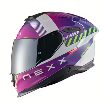 Y.100R FADE LILA/VIT 2XL