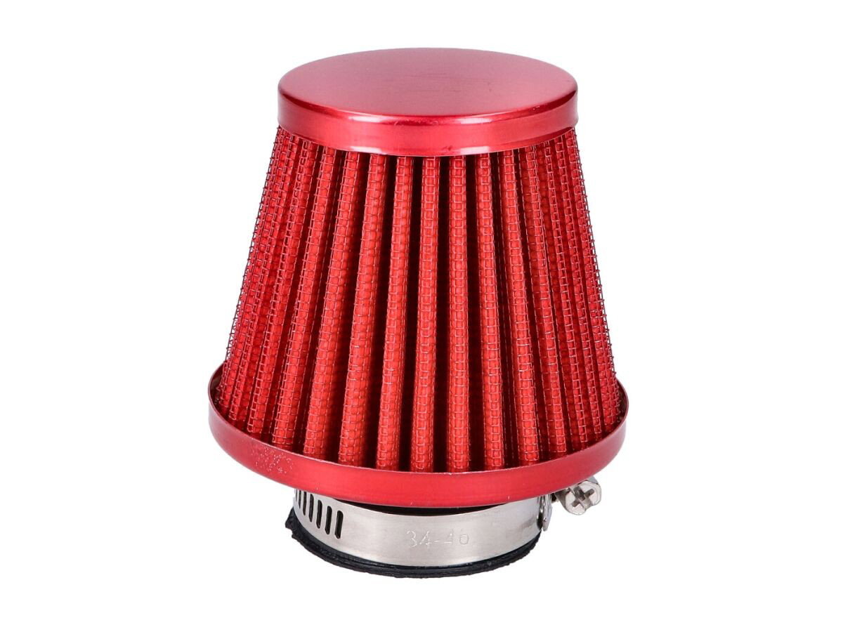 AIR FILTER POWER 35MM RED