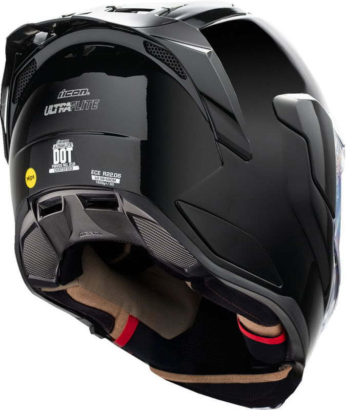 HELMET ULTRAFLITE GLOSS BLACK