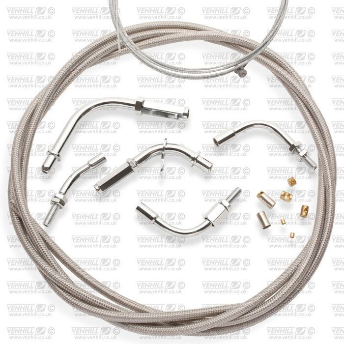 BRAIDED SINGLE THROTTLE CABLE