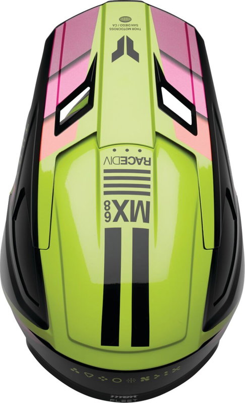 HELMET FLEET YTH DEFY BK/AC M