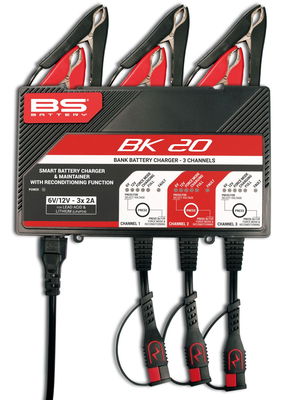CHARGER BK20 12V 3X2A