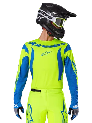Alpinestars Tröja Fluid Haul Gul Fluo/Blå XL