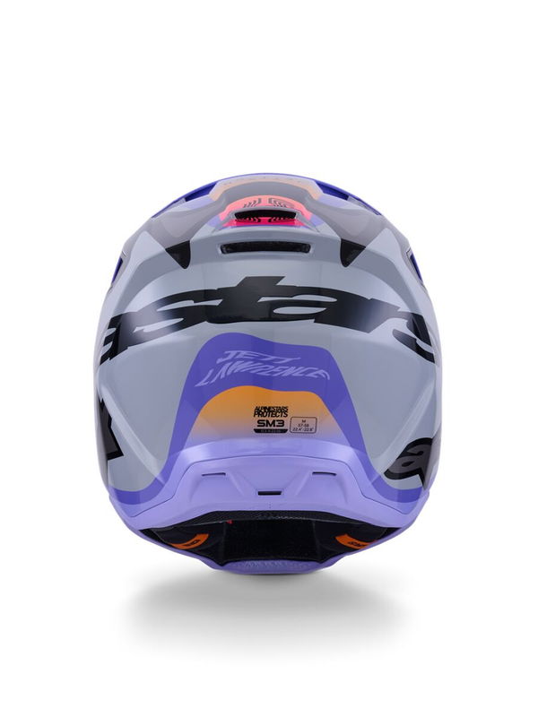 HELMET SM3 JETTSON GRAY/PUR/BL