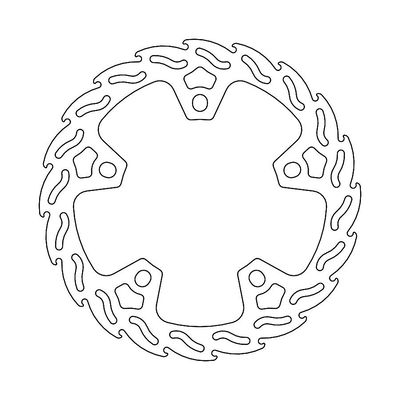 BRAKE DISC FLAME FRONT PAN AME