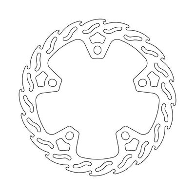 BRAKE DISC FLAME FRONT PAN AME