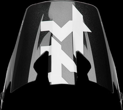 VISOR REFLEX SPORT RIOT BK/WH