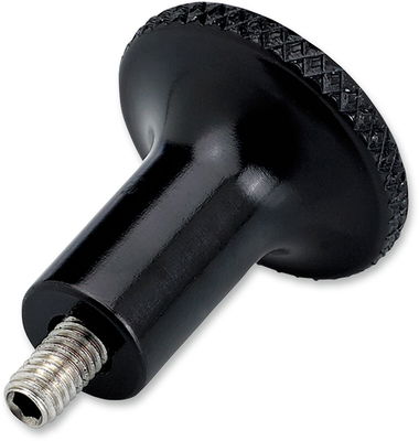 CHOKE KNOB KNURL BLK TRI