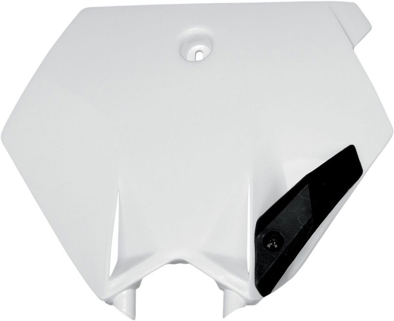 PLATE # FRT KTM85 04-12 WHT