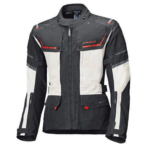 GORE-TEX KARAKUM TOP Svart/Vit/Röd L