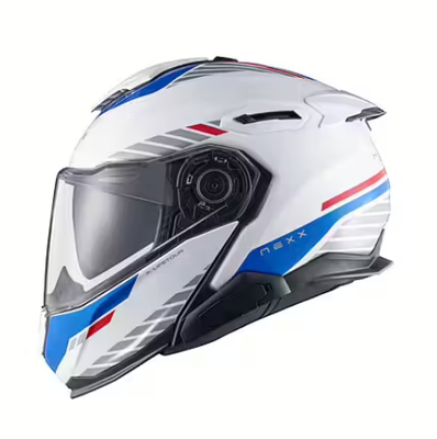 X.LIFETOUR GLOBE VIT/BLÅ 3XL