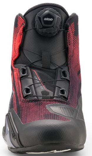 SHOE CELER VENTED BLACK/RED 7