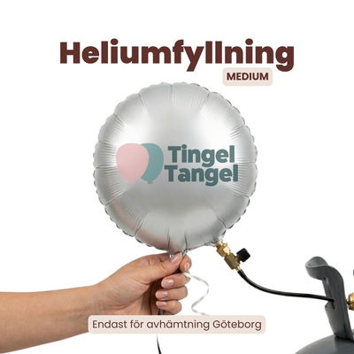 Fyllning Helium Medium - Avhämtning Göteborg