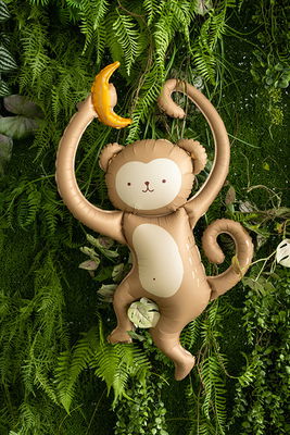 Folieballon Abe, beige/cream, 88 cm