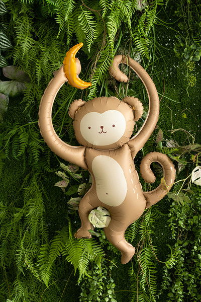 Folieballon Abe, beige/cream, 88 cm