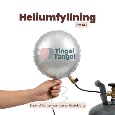 Fyllning Helium Small - Avhämtning Göteborg