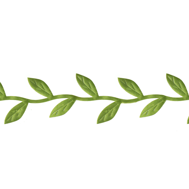 Girlang, gröna blad