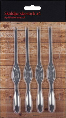 Skaldjursbestick, 4-pack