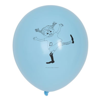 Ballong Pippi Långstrump, färgmix, 8-pack