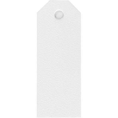 Manillalaput, valkoiset, 3x8 cm, 20 kpl