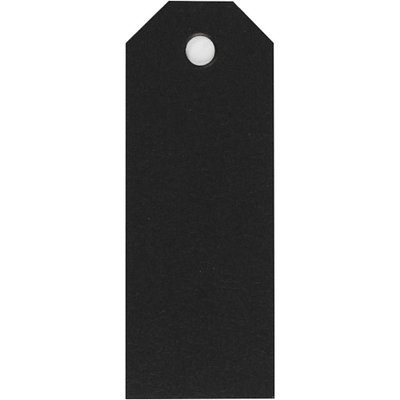 Manillalaput, mustat, 3x8 cm, 20 kpl