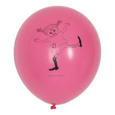 Ballong Pippi Långstrump, färgmix, 8-pack