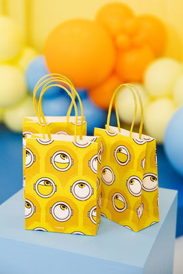 Gaveposer, Minions, gule, 6-pak