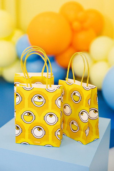 Gaveposer, Minions, gule, 6-pak