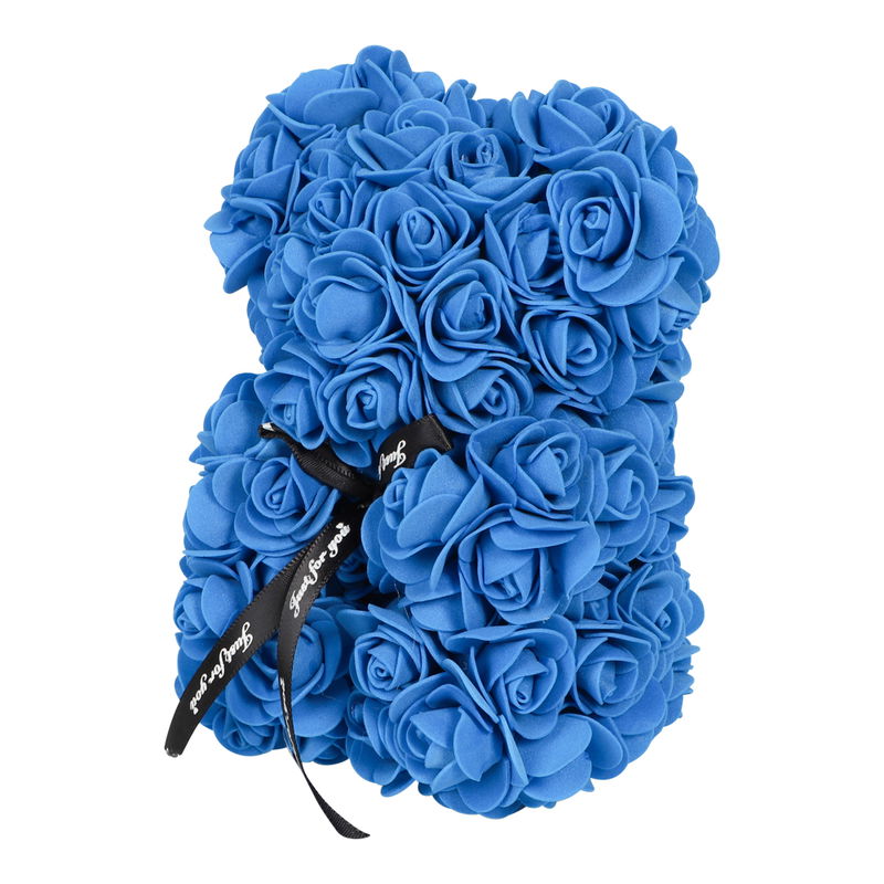 Rosebjørn, Student, Blå, 18 cm