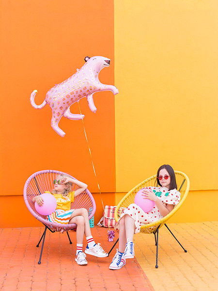 Heliumfylld Ballong, leopard