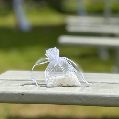 Hochzeitskonfetti, Set für 50 Gäste
