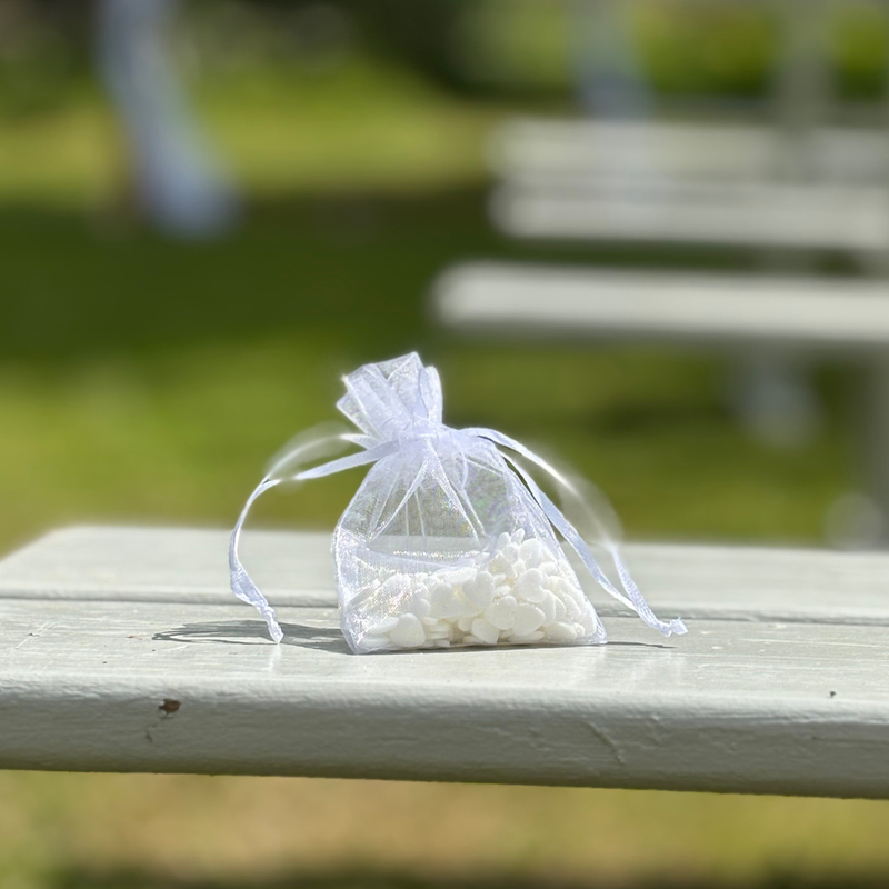 Hochzeitskonfetti, Set für 50 Gäste