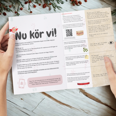 Nissebus, brev & tillbehör – Standard