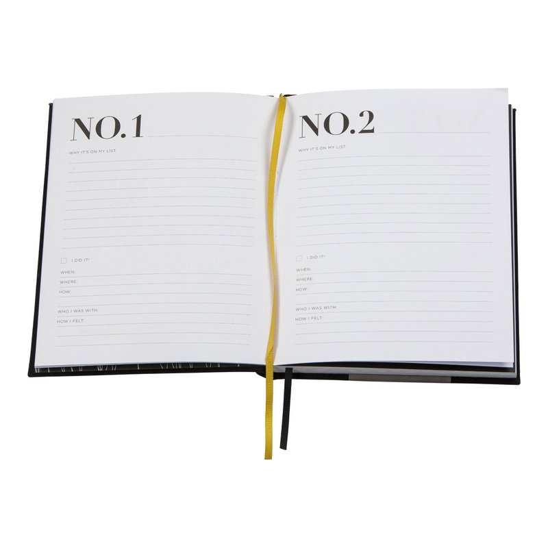 Anteckningsbok, Bucket List Notebook
