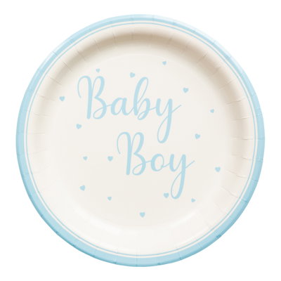 Papptallrik baby boy