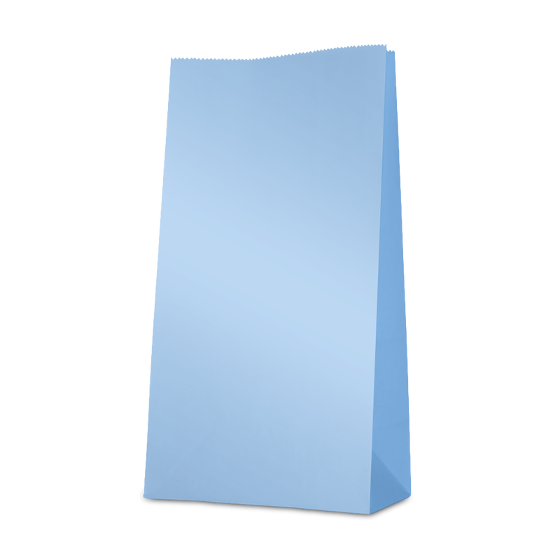 Sachets à bonbons, bleu clair, lot de 12