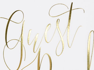 Livre d’or, blanc avec texte doré