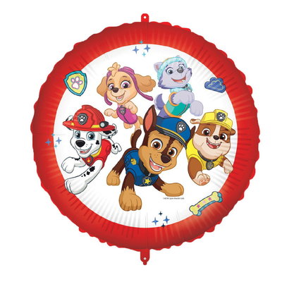 Heliumfylld Ballong, Paw Patrol, rund