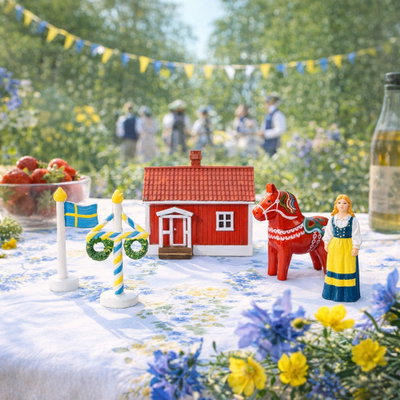 Mini décorations, Midsommar
