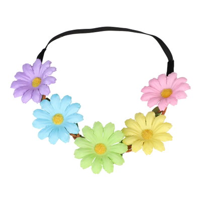 Serre-tête, fleurs d’été, mix