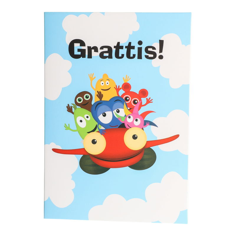 Grattiskort med Babblarna