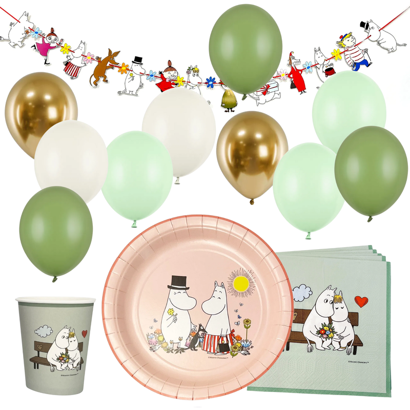 Moomin, feestpakket Moomin, feestpakket