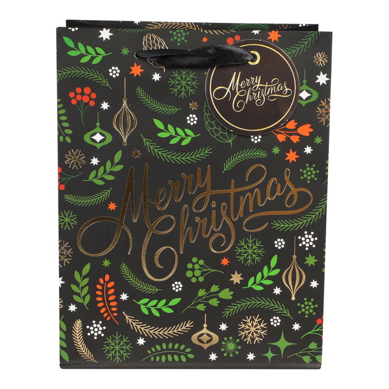 Gavepose, Merry Christmas, 18 x 23 x 10 cm