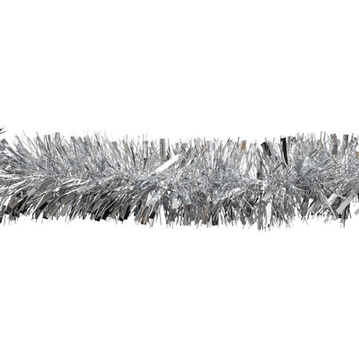 Glittergirlang, silver, 2 m