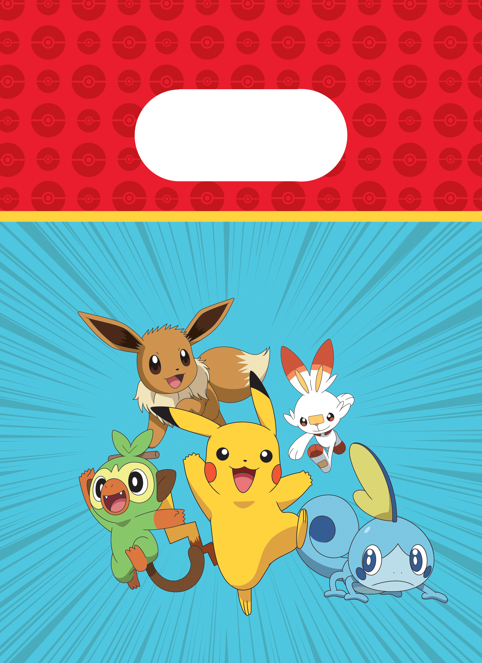 Godteposer, Pokémon, 4-pak
