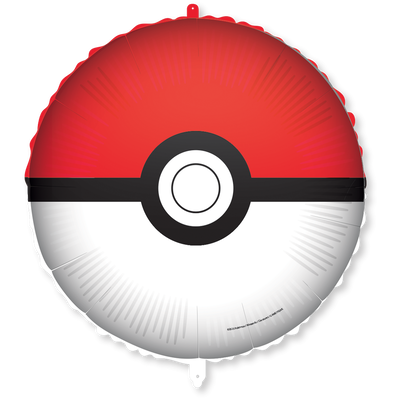 Folienballon, Pokémon Pokéball, 46 cm
