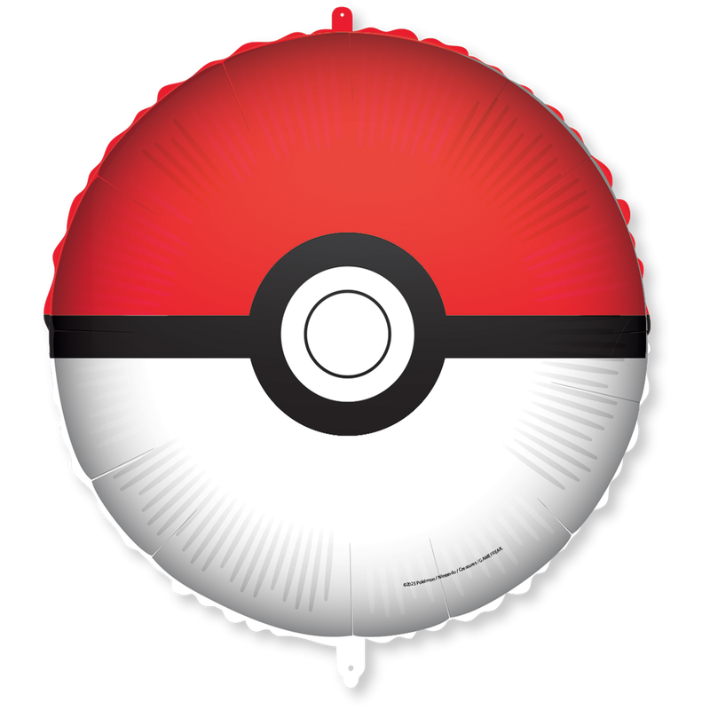 Folienballon, Pokémon Pokéball, 46 cm