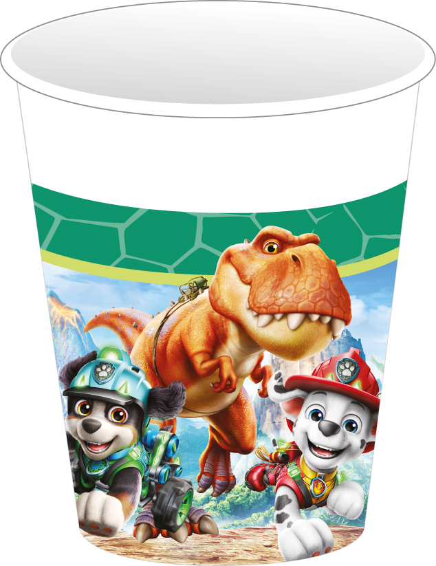 Papkrus, Paw Patrol 3 Dino Movie, 200 ml, 8-pak