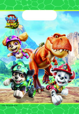 Kalaspåsar, Paw Patrol 3 Dino Movie, 4-pack
